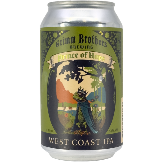 Grimm Brothers Brewhouse 'Prince Of Hops' West Coast IPA Beer, Colorado