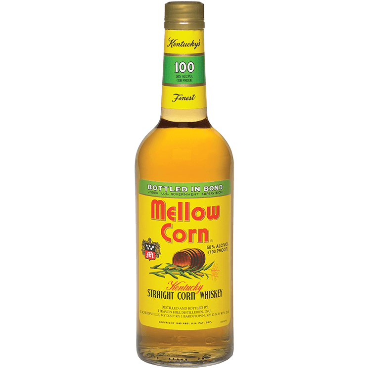Heaven Hill Distilleries Mellow Corn Straight Corn Whiskey, Kentucky, USA