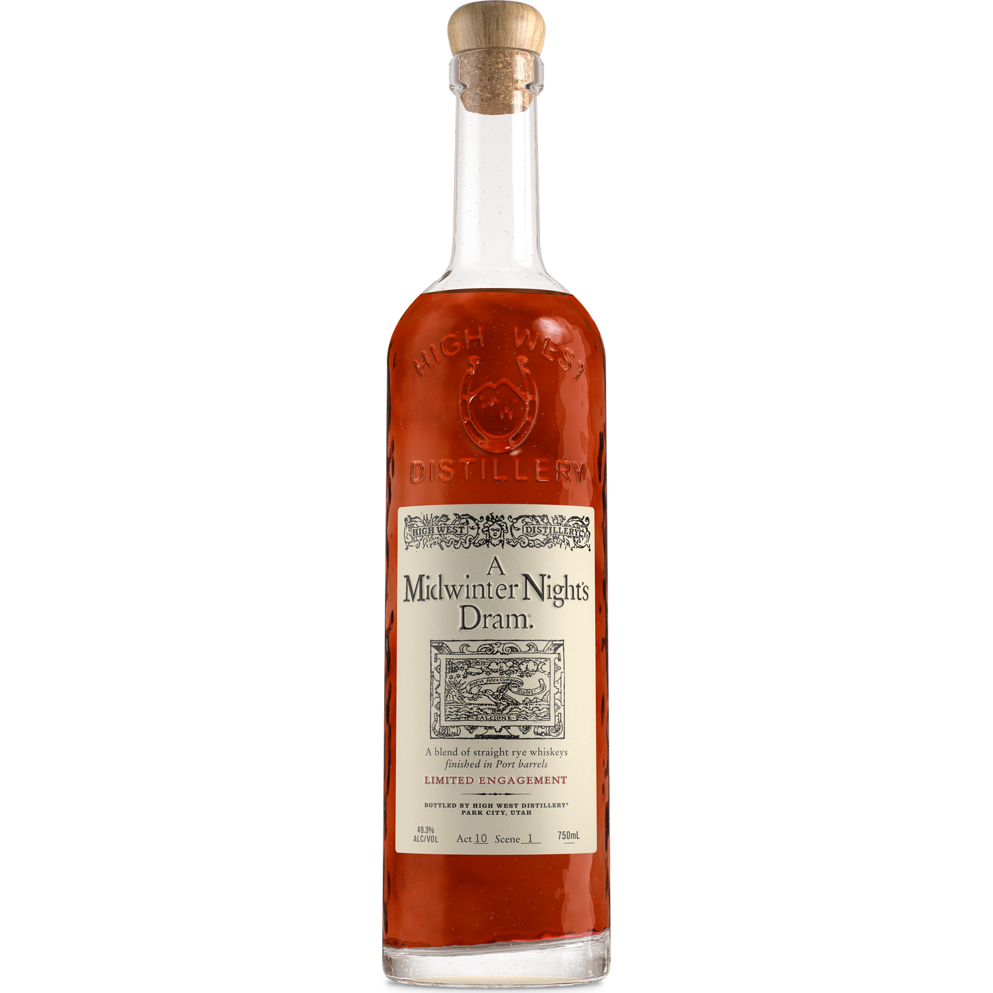 High West Distillery ‘A Midwinter Nights Dram’ Straight Rye Blended Whiskey