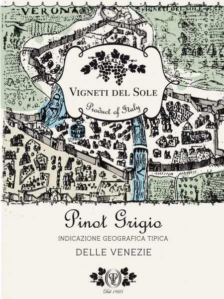 Vigneti del Sole Pinot Grigio delle Venezie IGT, Italy