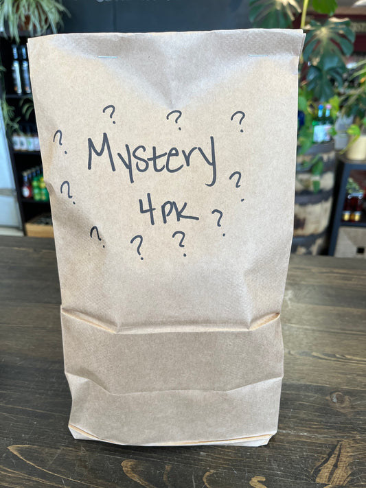 Mystery Mixed Four Pack of Beers