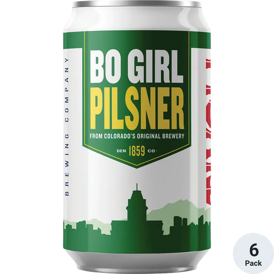 Tivoli Brewing Company Bo Girl Pilsner Beer, Colorado, USA