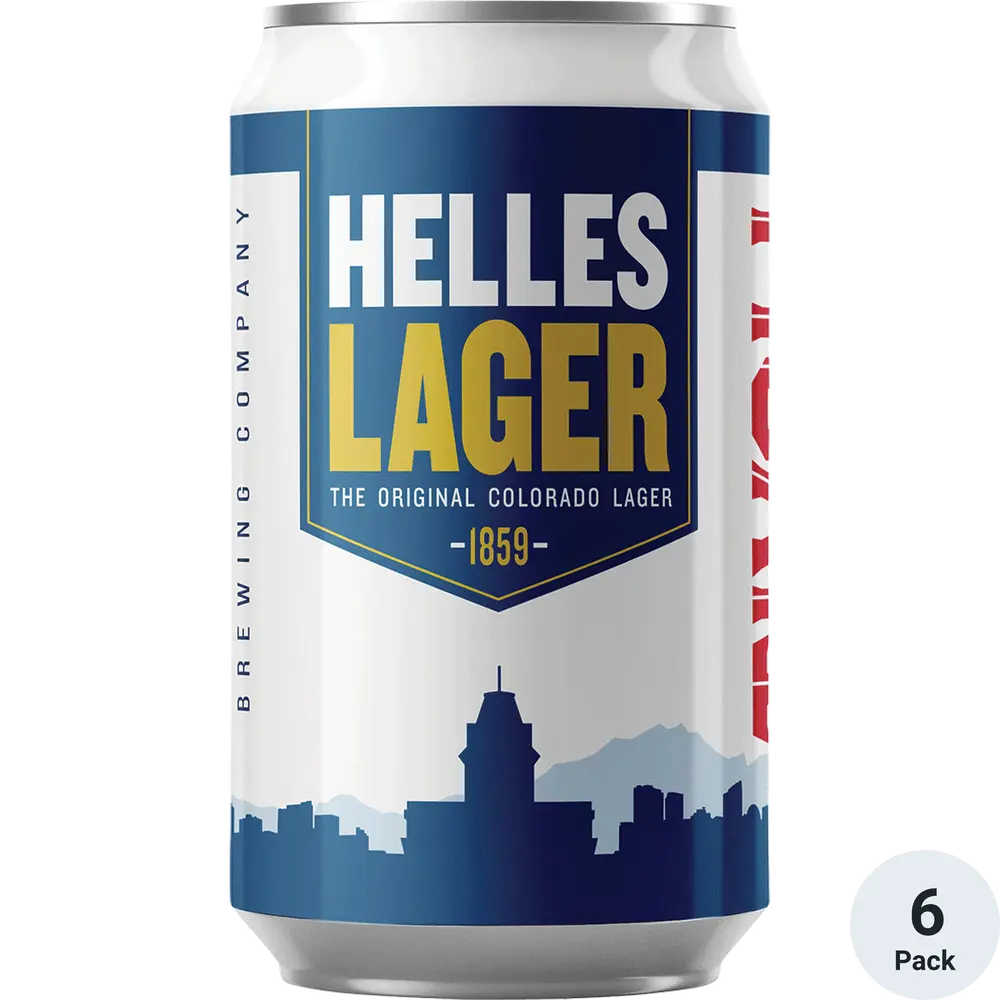 Tivoli Brewing Company Helles Lager Beer, Colorado, USA