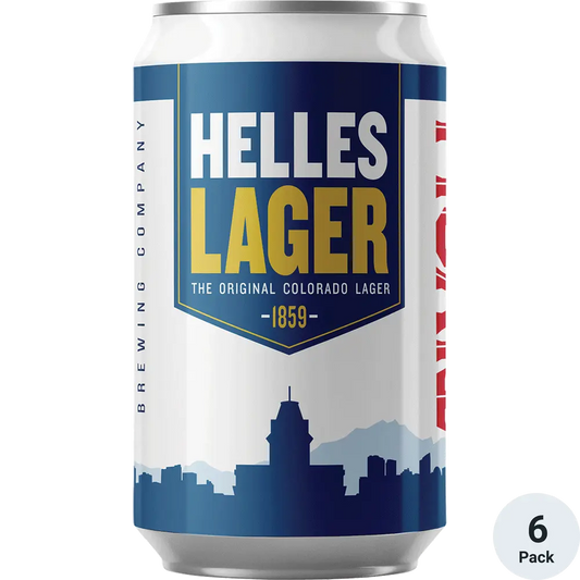 Tivoli Brewing Company Helles Lager Beer, Colorado, USA