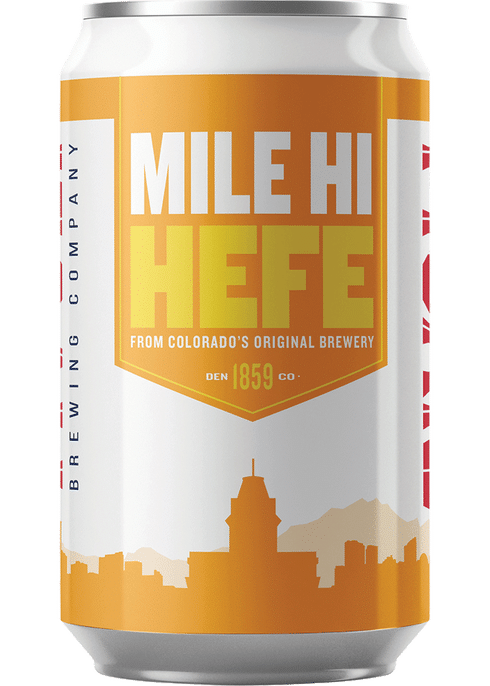 Tivoli Brewing Company Mile Hi Hefe Beer, Colorado, USA