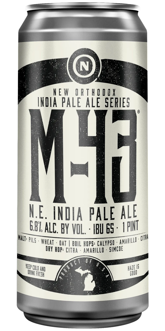 Old Nation Brewing Co. 'M-43' New England India Pale Ale Beer, Michigan, USA