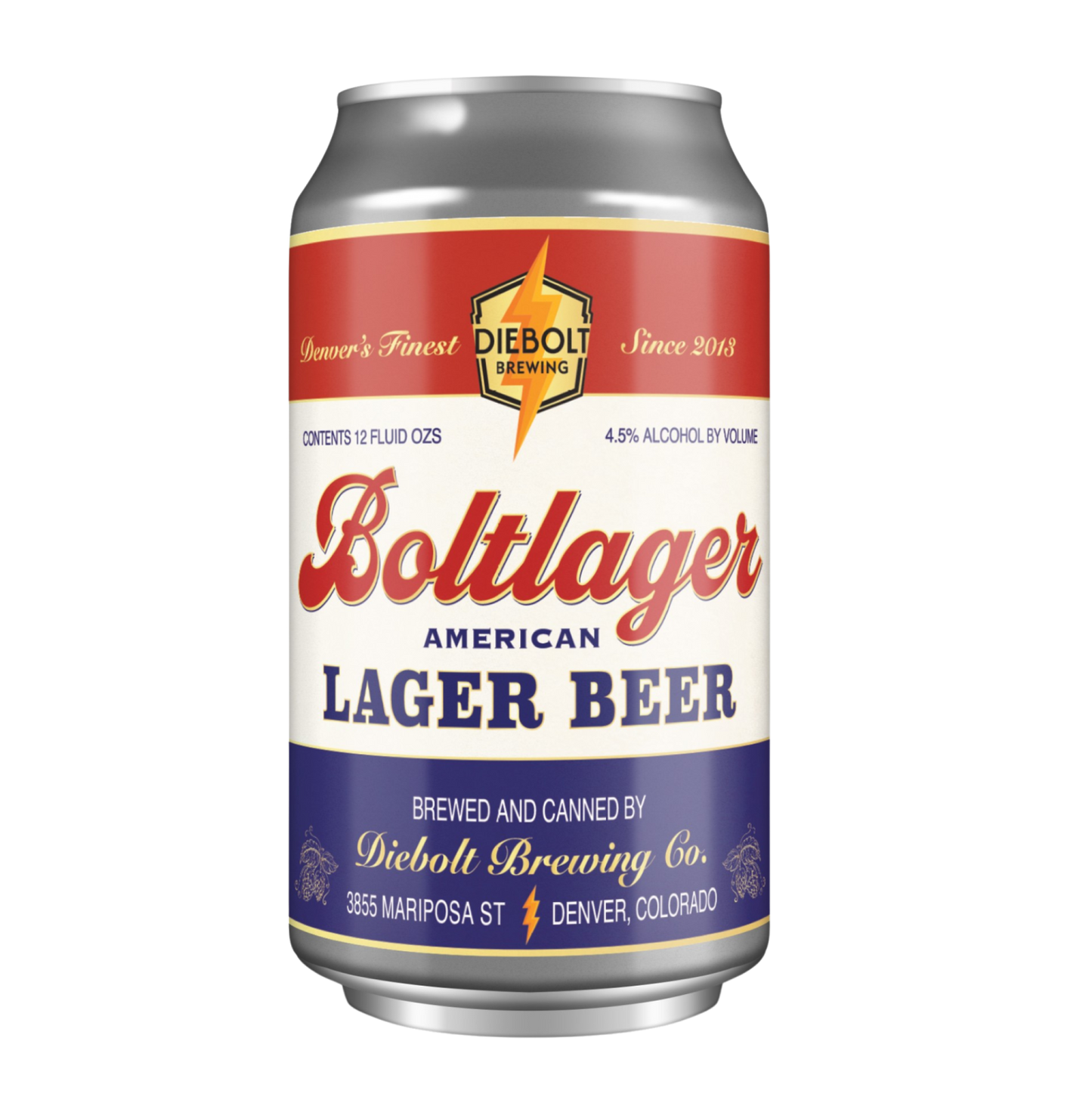 Diebolt Brewing Co. 'Boltlager' Beer, Colorado,USA