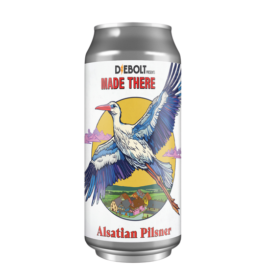 Diebolt Brewing Co.'Made There' Pilsner Beer, Colorado, USA