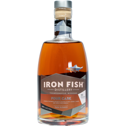 Iron Fish Distillery 'Four Cask' Blended Bourbon Whiskey