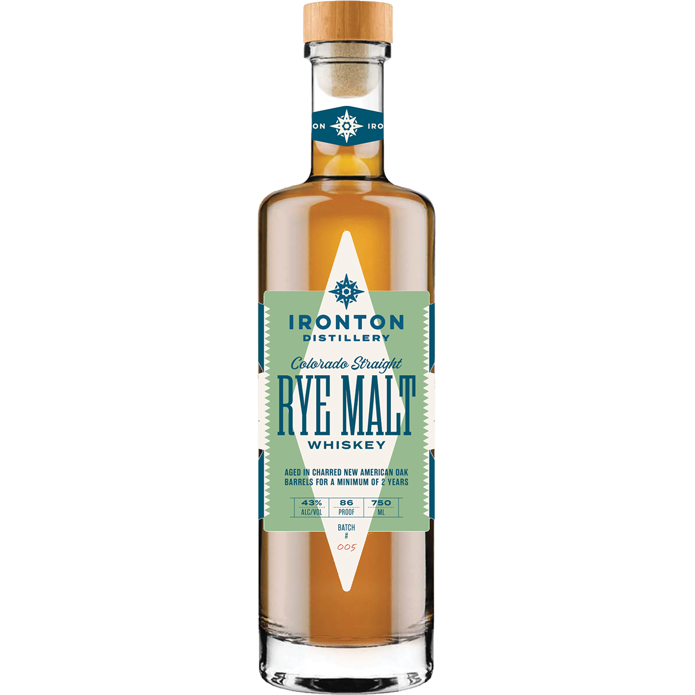 Ironton Straight Rye Malt Whiskey, Colorado