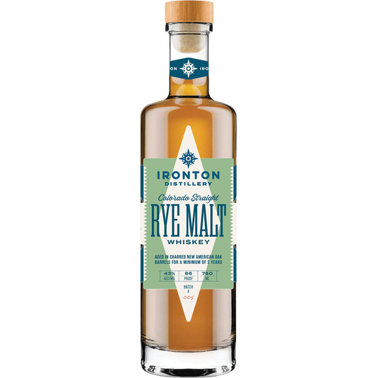 Ironton Straight Rye Malt Whiskey, Colorado