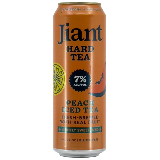 Jiant Peach Hard Iced Tea, California