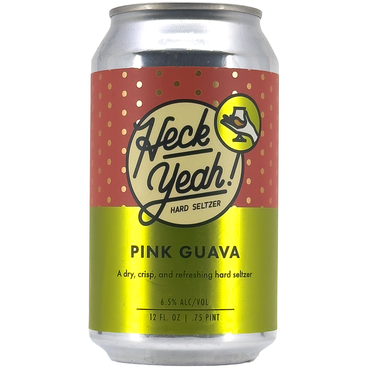 Lady Justice Brewing 'Heck Yeah!' Pink Guava Hard Seltzer, Colorado