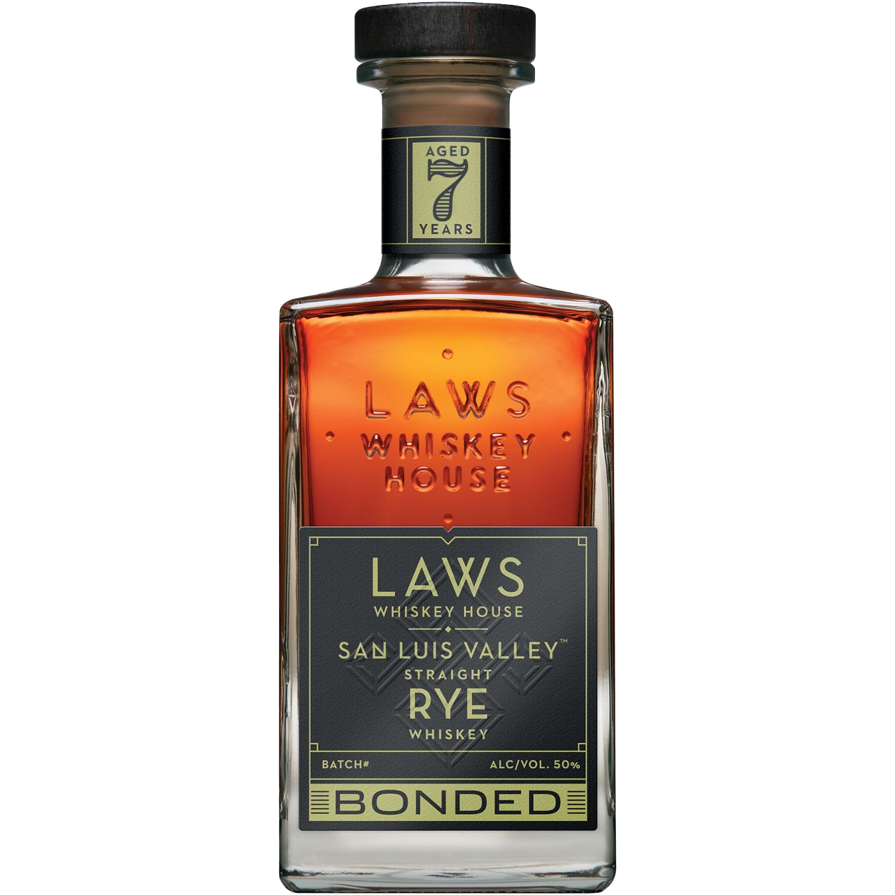 Laws 'San Luis Valley' Straight Rye Whiskey, Bottled in Bond