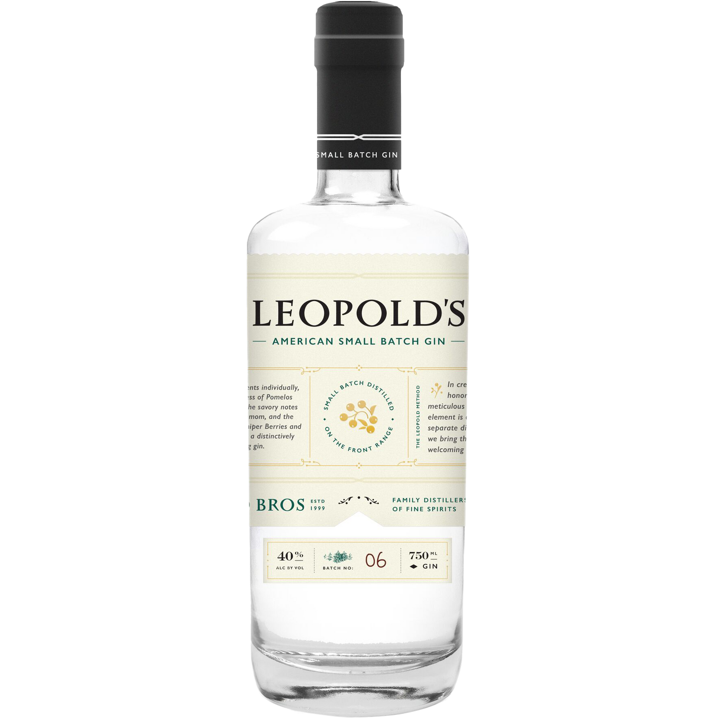 Leopold Bros American Small Batch Gin, Colorado