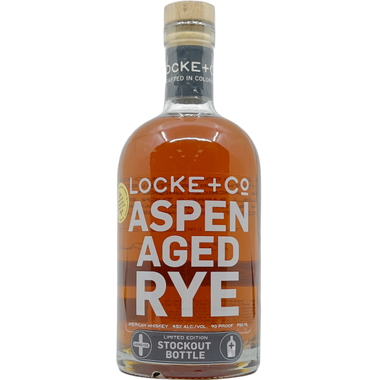 Locke Co Aspen Aged Rye Whiskey, Colorado, USA
