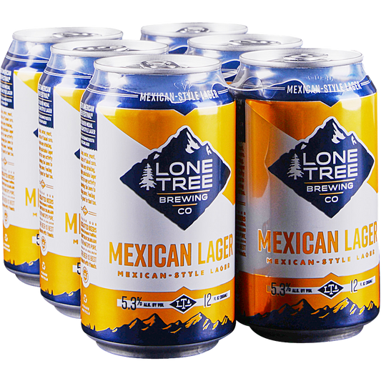 Lone Tree Brewing Mexican Lager Beer, Colorado