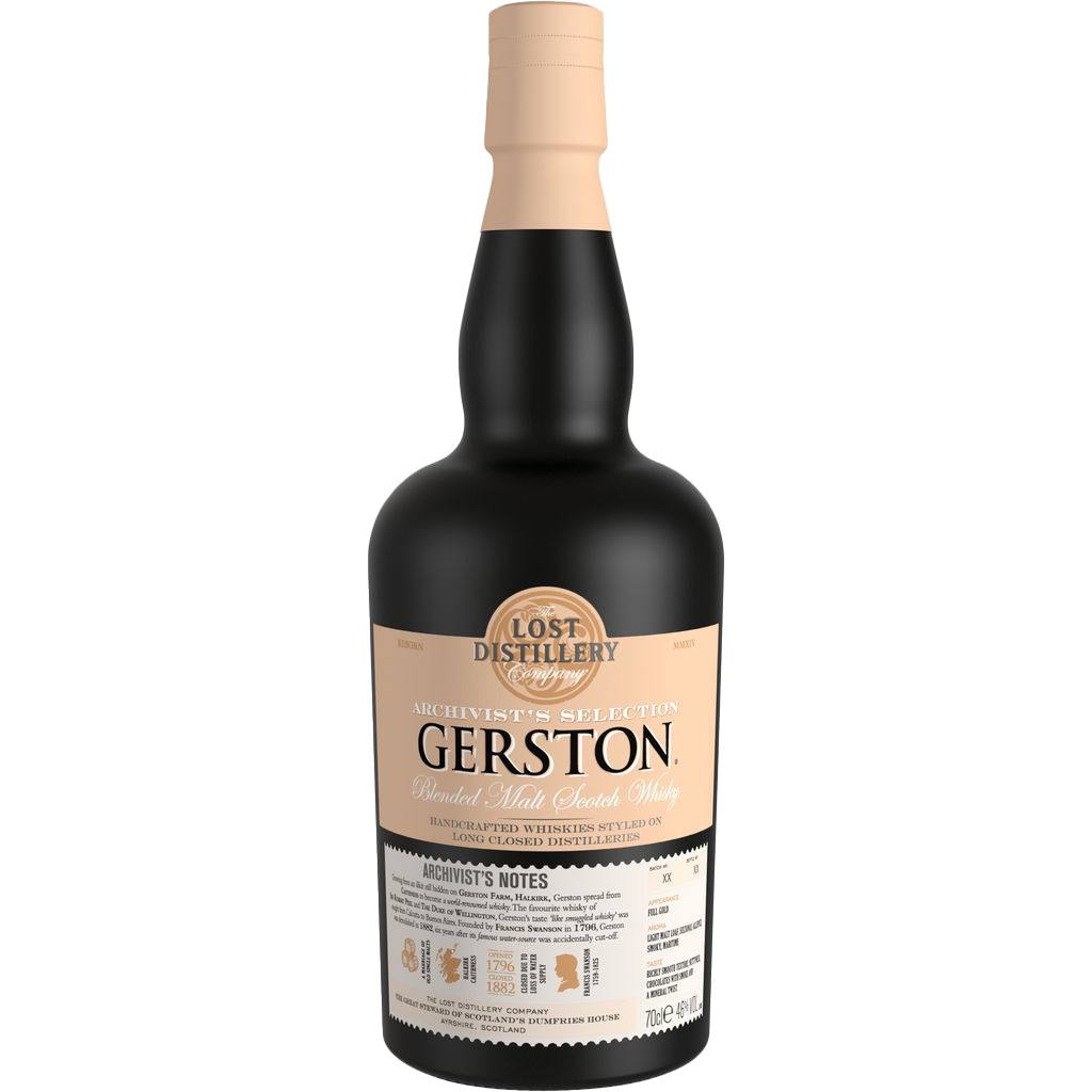 The Lost Distillery Company 'Archivist's Selection' Gerston Blended Malt Scotch Whisky, Scotland