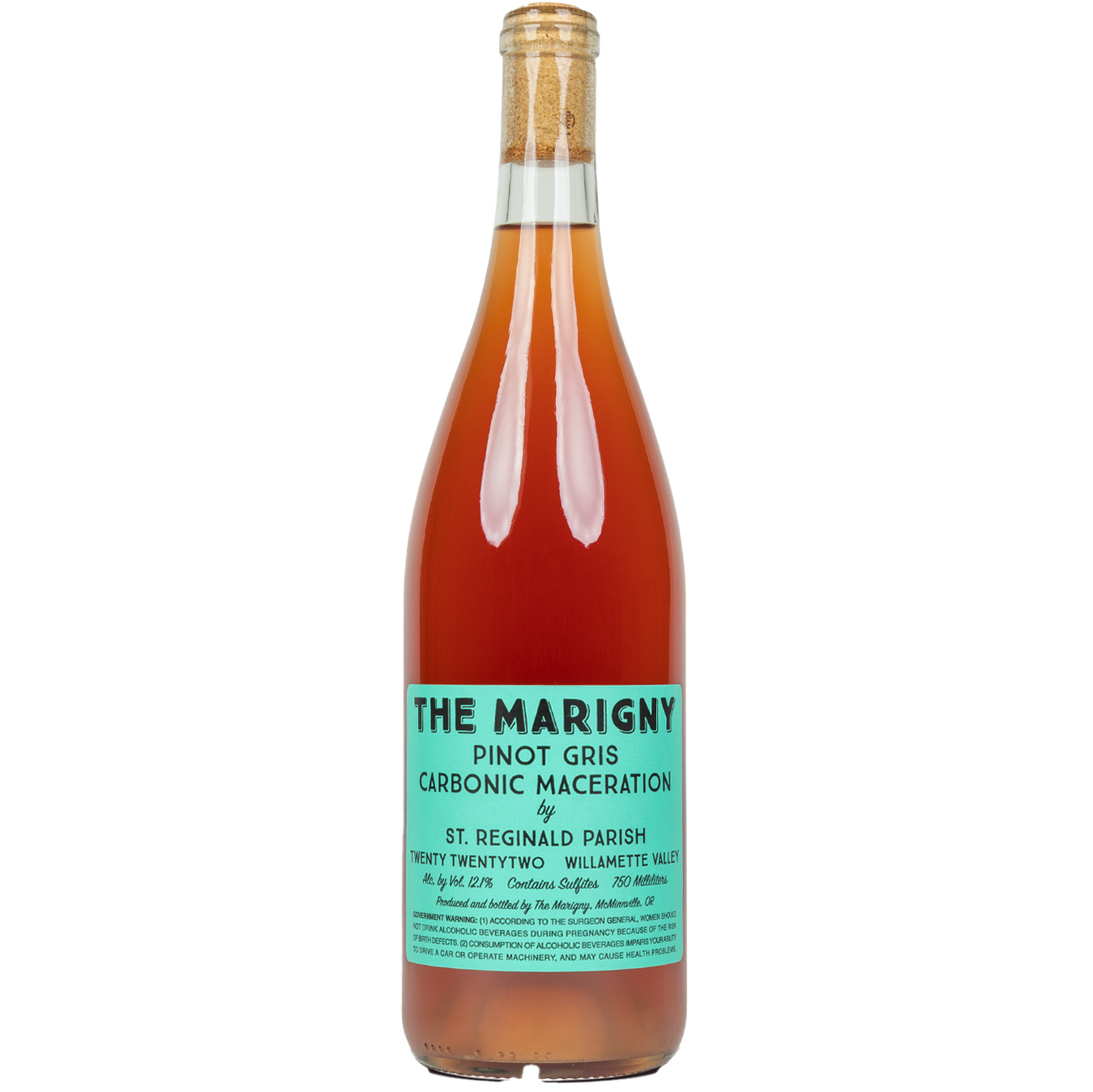 St. Reginald Parish 'The Marigny' Carbonic Maceration Pinot Gris, Yamhill-Carlton, Oregon