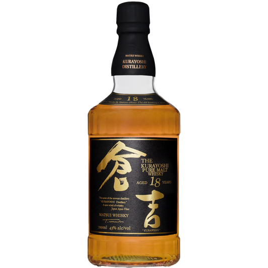 Matsui Shuzo 'The Kurayoshi' 18 Year Old Pure Malt Whisky, Japan