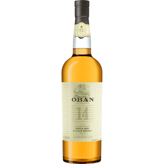 Oban 14 Year Old Single Malt Scotch Whisky, Highland, Scotland