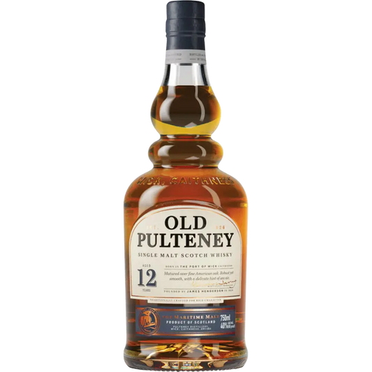 Old Pulteney 12 Year Old Single Malt Scotch Whisky, Highlands, Scotland