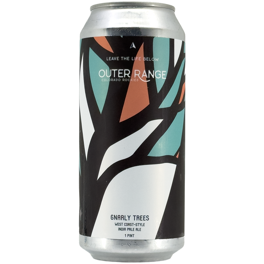 Outer Range Brewing Co. 'Gnarly Trees' West Coast-Style IPA Beer, Colorado