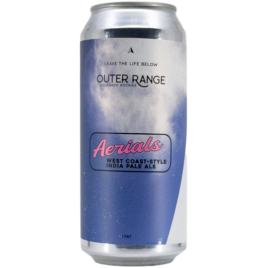 Outer Range Brewing 'Aerials' West Coast IPA, Colorado, USA