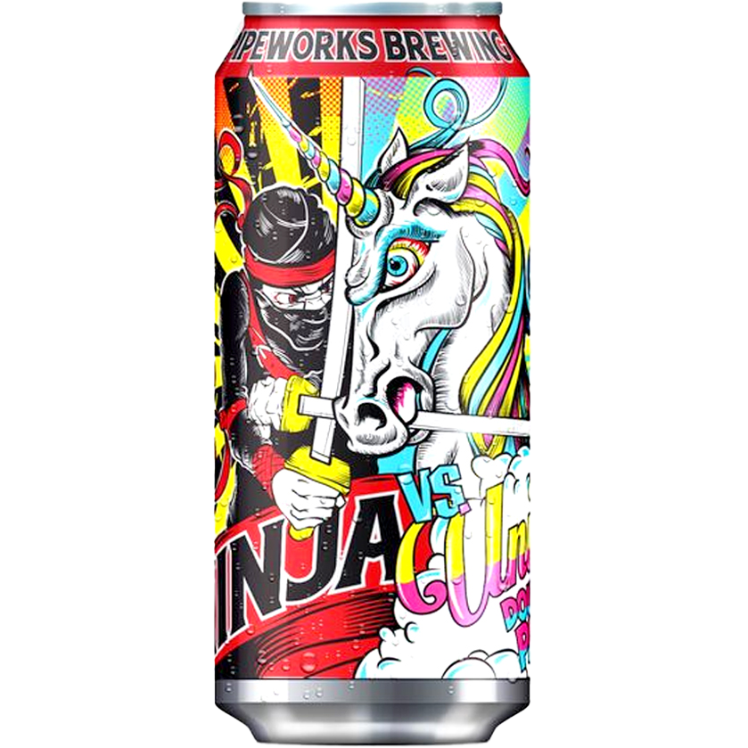 Pipeworks Brewing 'Ninja VS. Unicorn' Double IPA