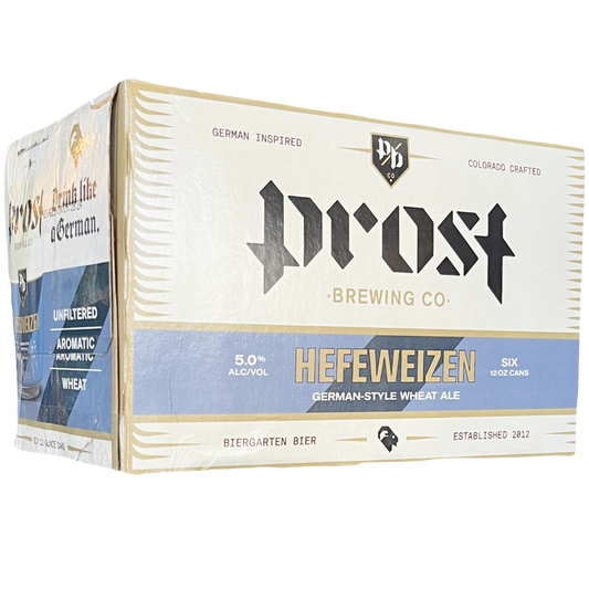 Prost Brewing Hefeweizen Ale Beer, Colorado, USA