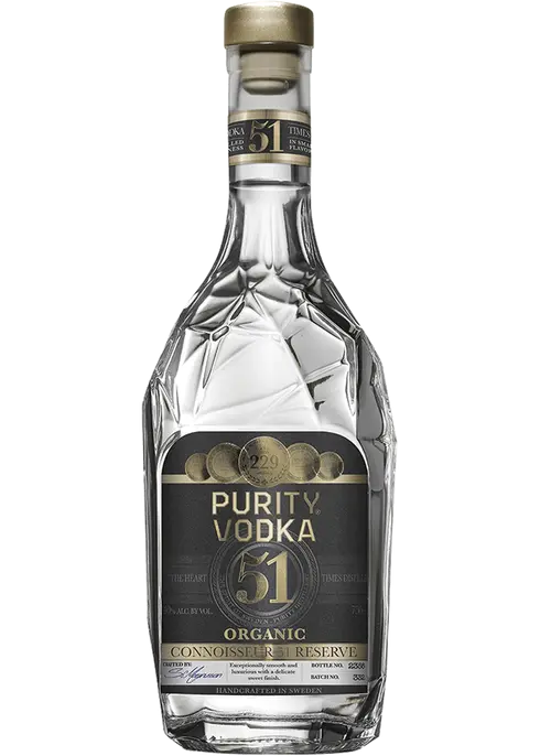 Purity Vodka 'The Connoisseur 51' Reserve Vodka, Sweden