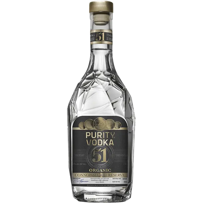 Purity Vodka 'The Connoisseur 51' Reserve Vodka, Sweden