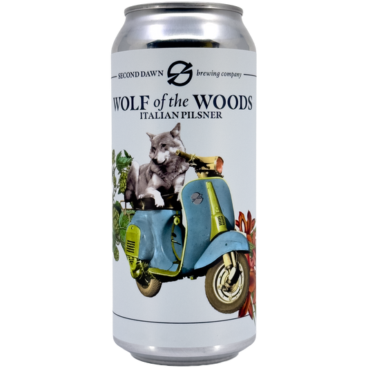 Second Dawn Brewing ‘Wolf of the Woods’ Italian Pilsner, Colorado USA