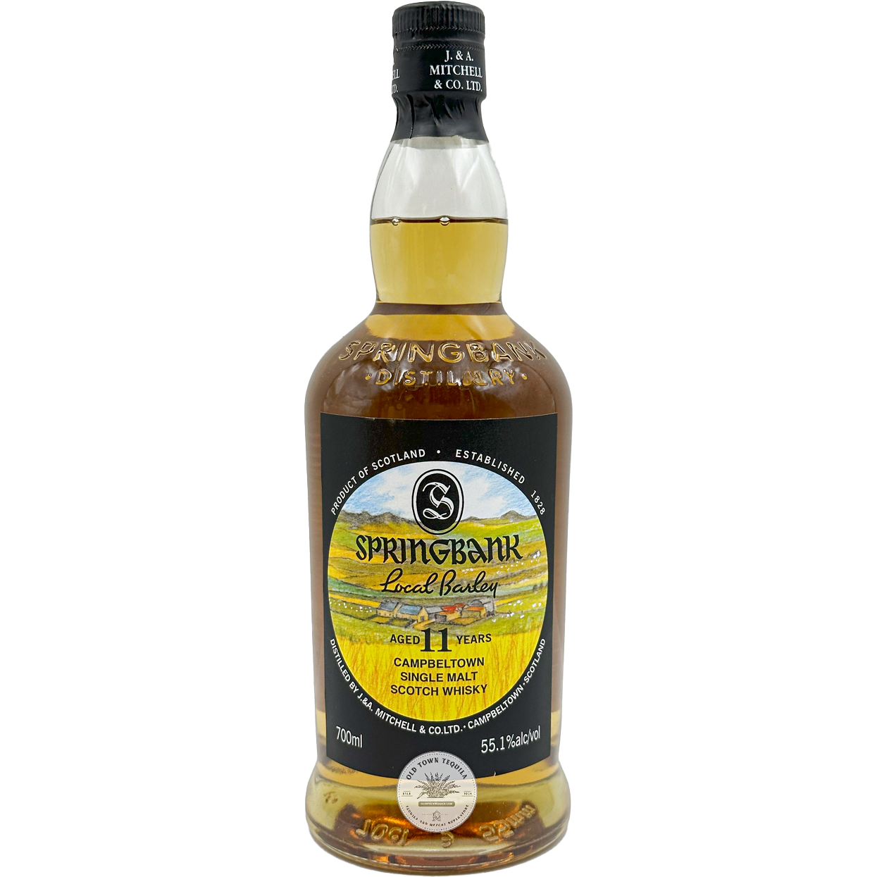 Springbank 'Local Barley' 11 Year Old Single Malt Scotch Whisky, Campbeltown, Scotland