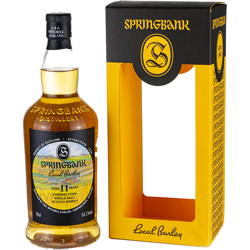 Springbank 'Local Barley' 11 Year Old Single Malt Scotch Whisky, Campbeltown, Scotland