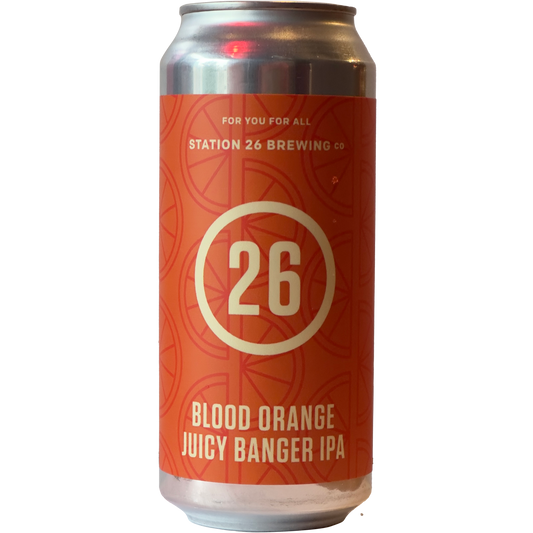 Station 26 Brewing Co. 'Blood Orange Juicy Banger' IPA, Denver, Colorado