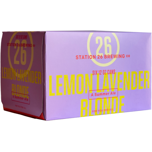 Station 26 Brewing Co. Lemon Lavender Blonde