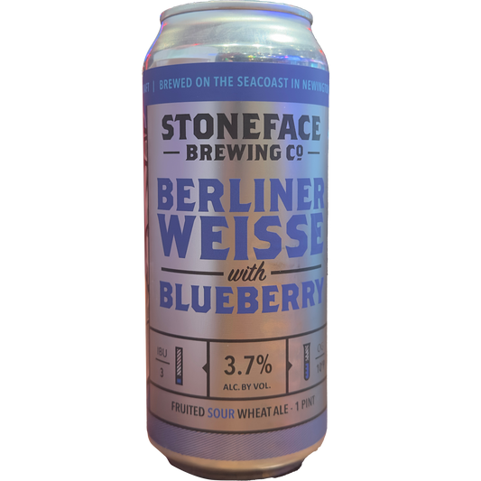 Stoneface Brewing Co. Berliner Weisse with Blueberry, Newington, New Hampshire