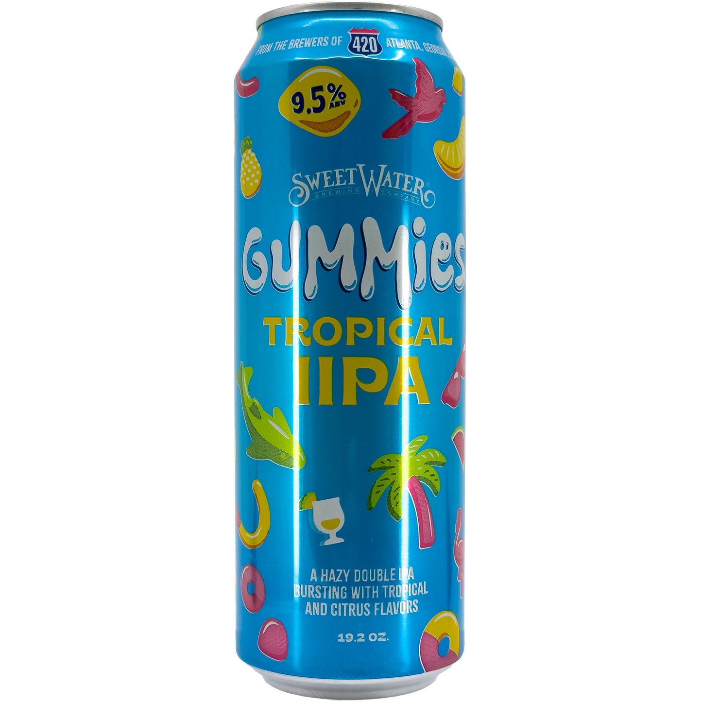 SweetWater Brewing Co. Gummies Tropical IIPA Beer, Georgia, USA
