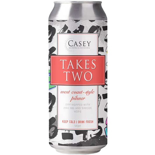 Casey Brewing 'Takes Two' West Coast Style Pilsner, Glenwood Springs, Colorado