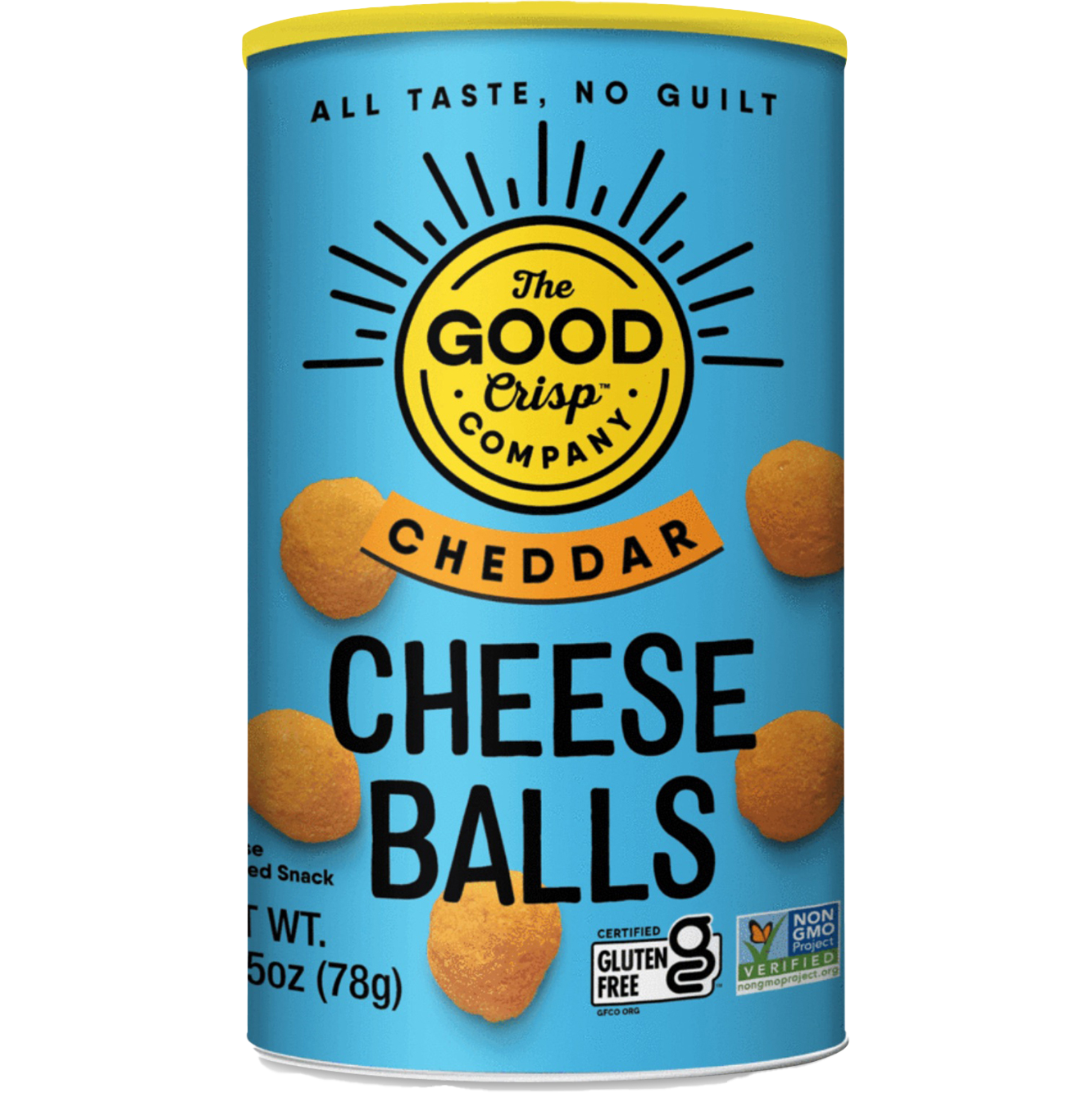 The Good Crisp Company Cheddar Cheese Balls, Colorado