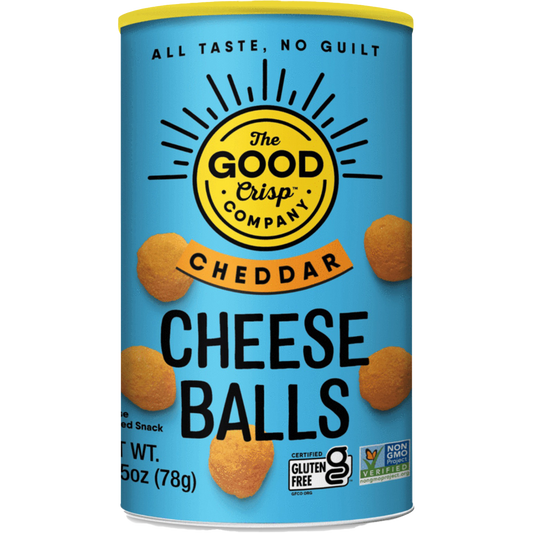 The Good Crisp Company Cheddar Cheese Balls, Colorado