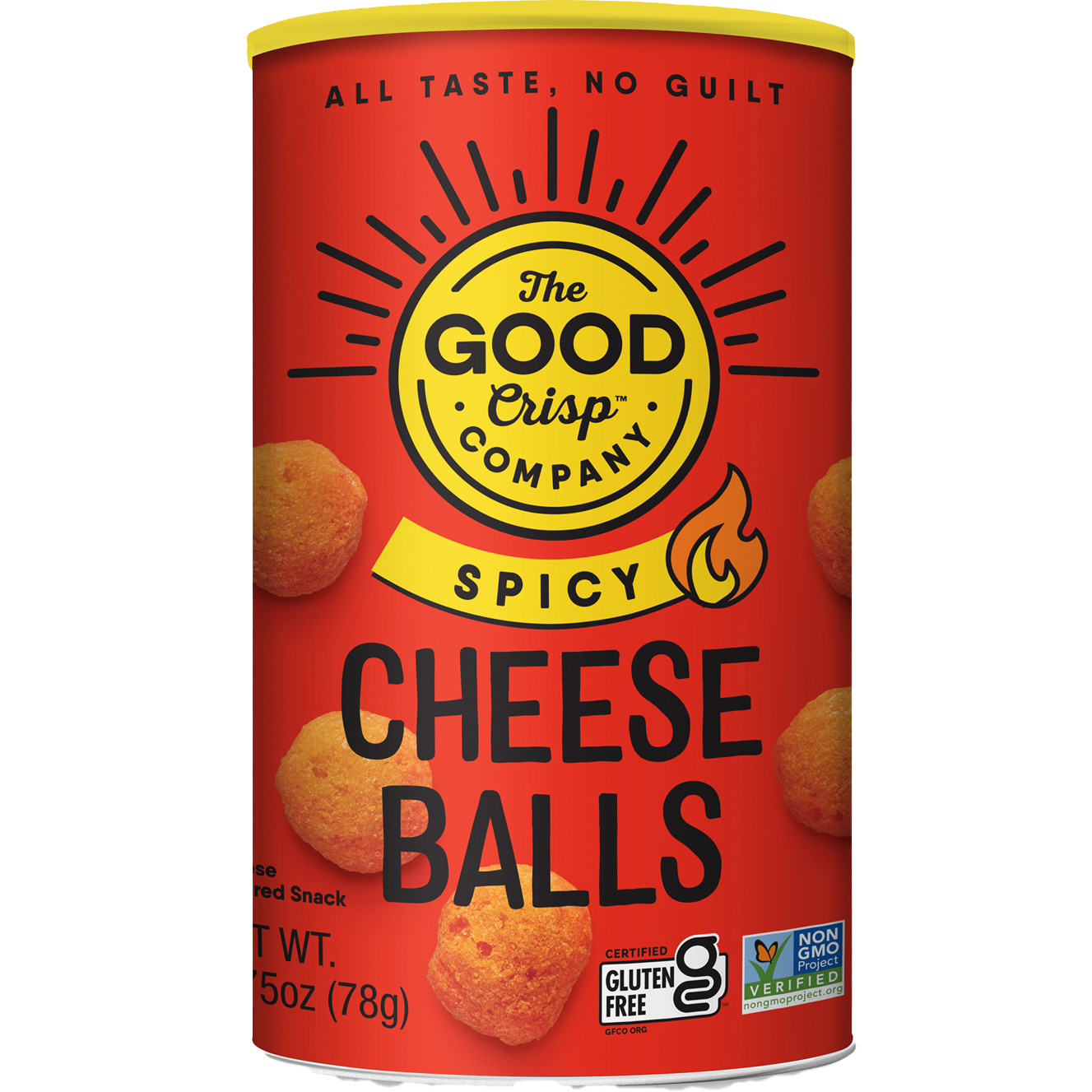 The Good Crisp Company Spicy Cheese Balls, Colorado