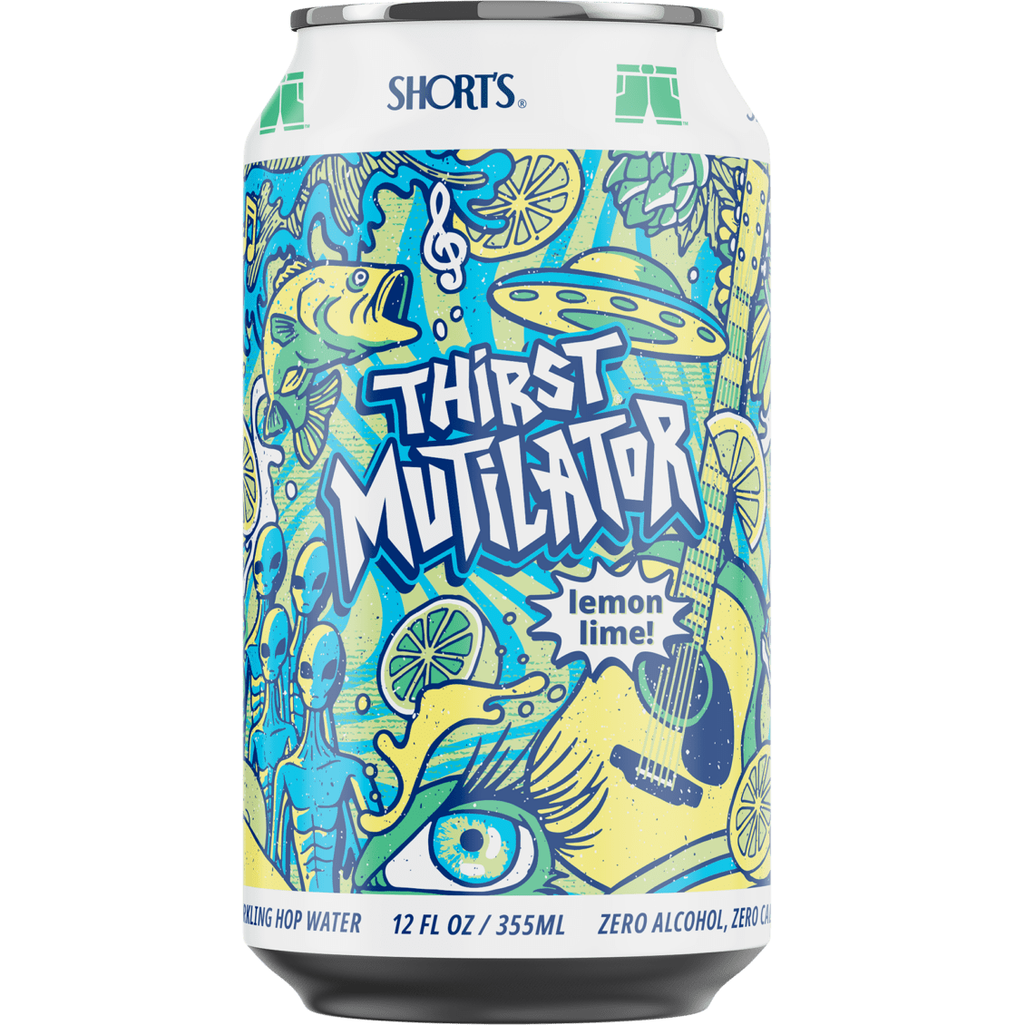 Short's Brew 'Thirst Mutilator' Lemon Lime Sparkling Hop Water, Michigan