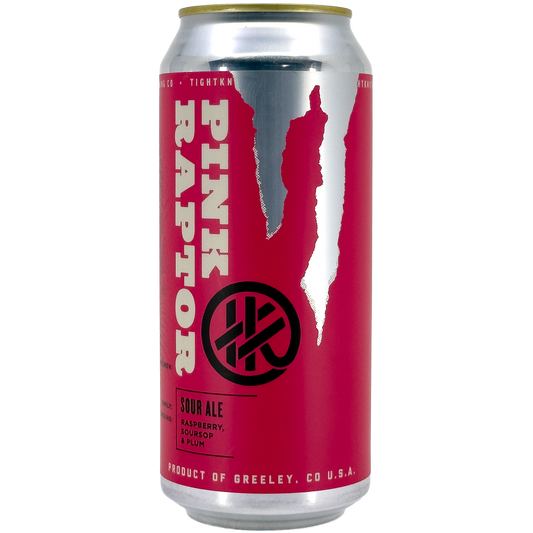 Tightknit Brewing 'Pink Raptor' Sour Ale Beer, Colorado