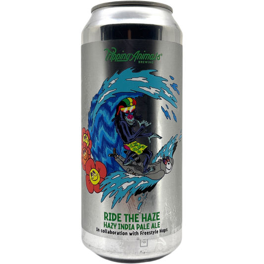 Tripping Animals 'Ride The Haze' Hazy IPA Beer, Florida
