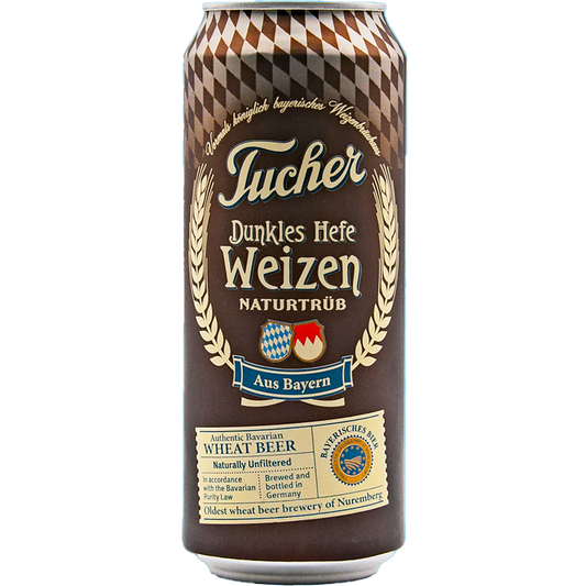 Tucher Dunkles Hefe Weizen Beer, Germany