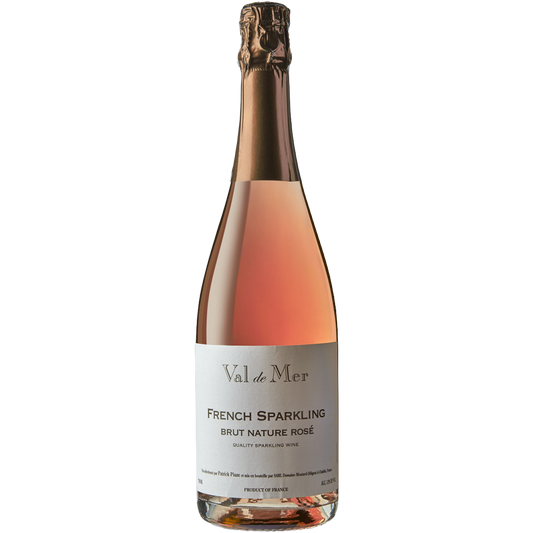 Patrick Piuze 'Val de Mer' Cremant de Bourgogne Brut Nature Rose, France