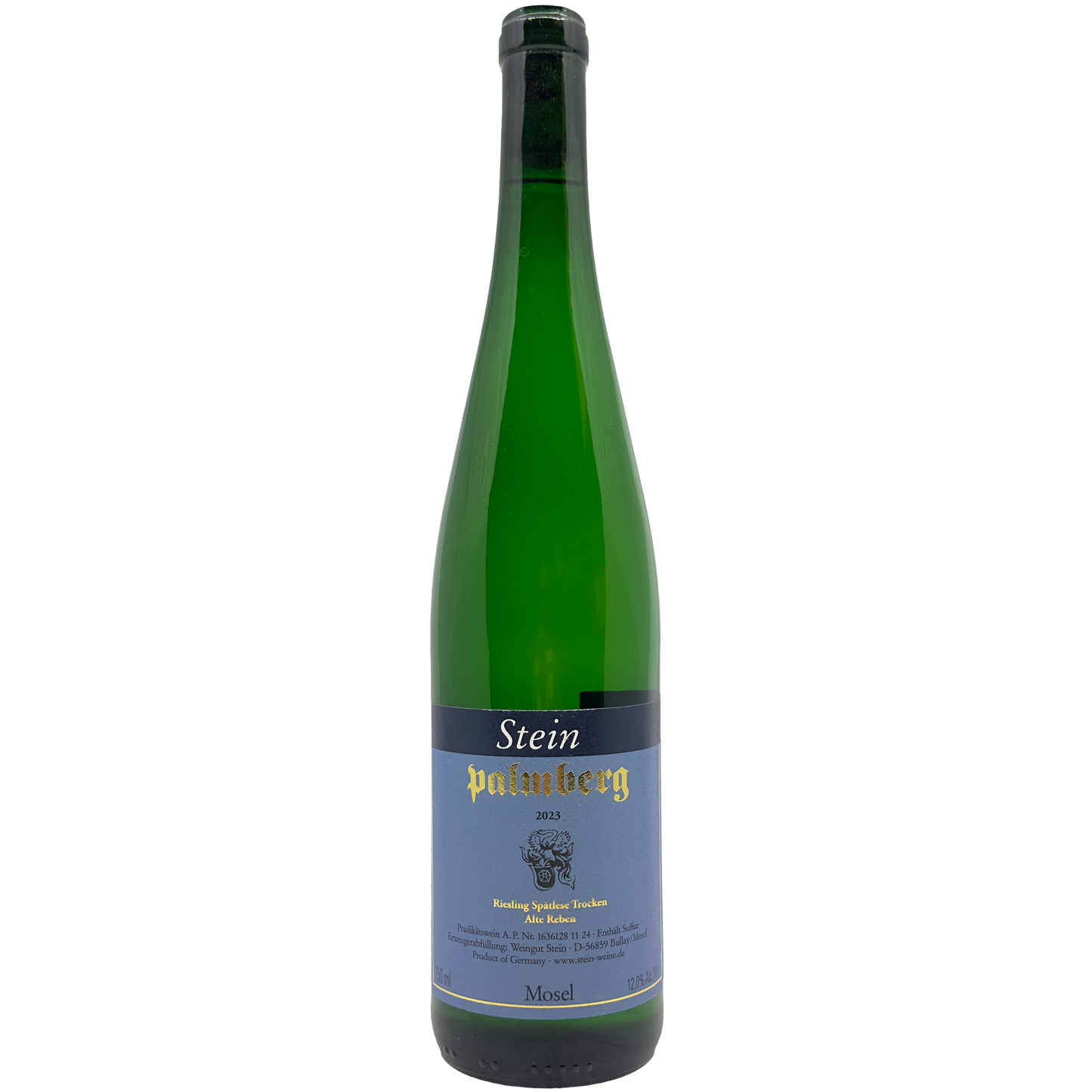 Wein-Erbhof Stein St. Aldegunder 'Palmberg' Terrassen Riesling Spatlese Trocken, Mosel, Germany