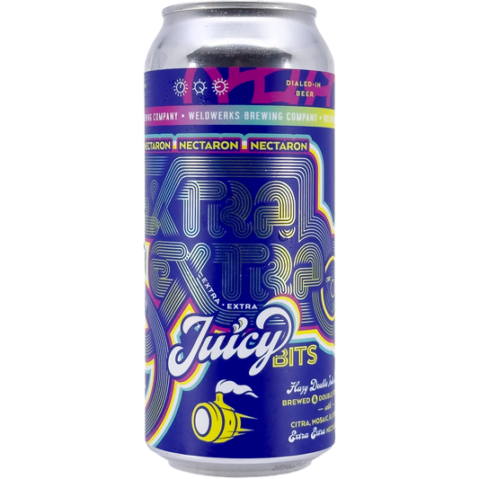 Weldwerks Brewing 'Extra Extra Juicy Bits' Nectaron Hazy Double IPA, Colorado